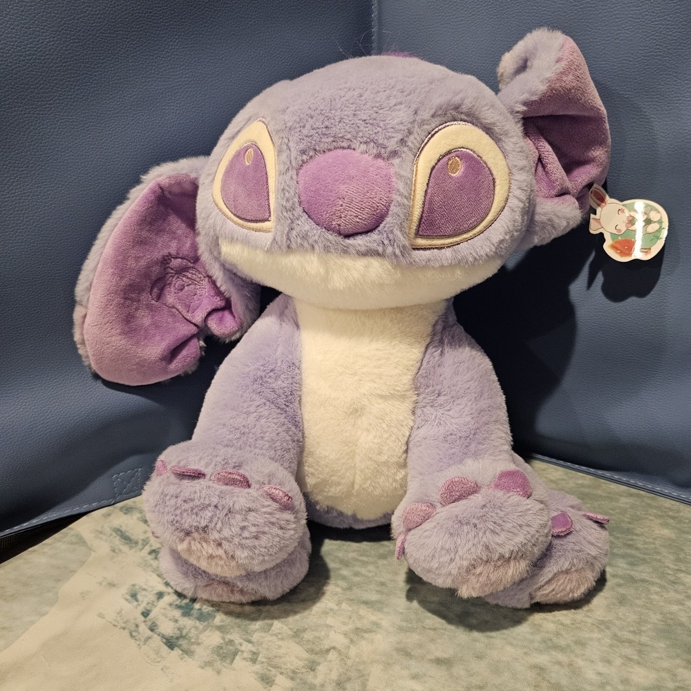 Purple Alien Character‎ Plush Stitch Inspired Lavender Stuffed Animal 12"